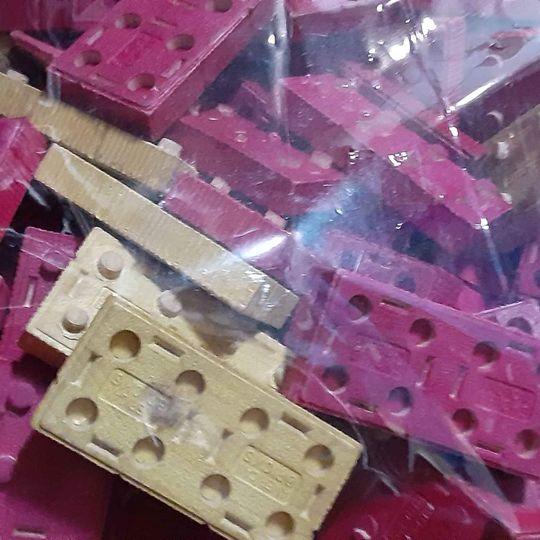 Toys Vintage American Brick wood blocks - Grannies Garage