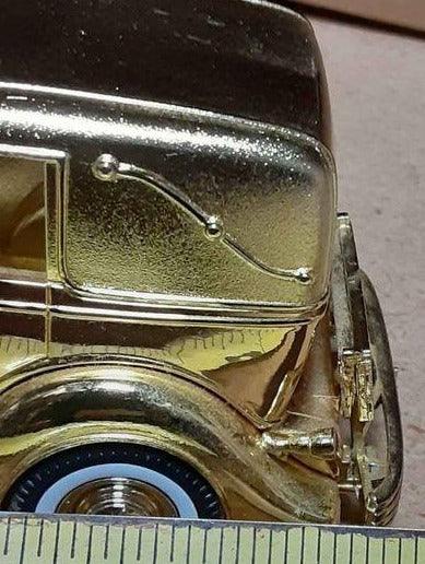 Classic Car Gold Rolls Royce model car Ford - Grannies Garage