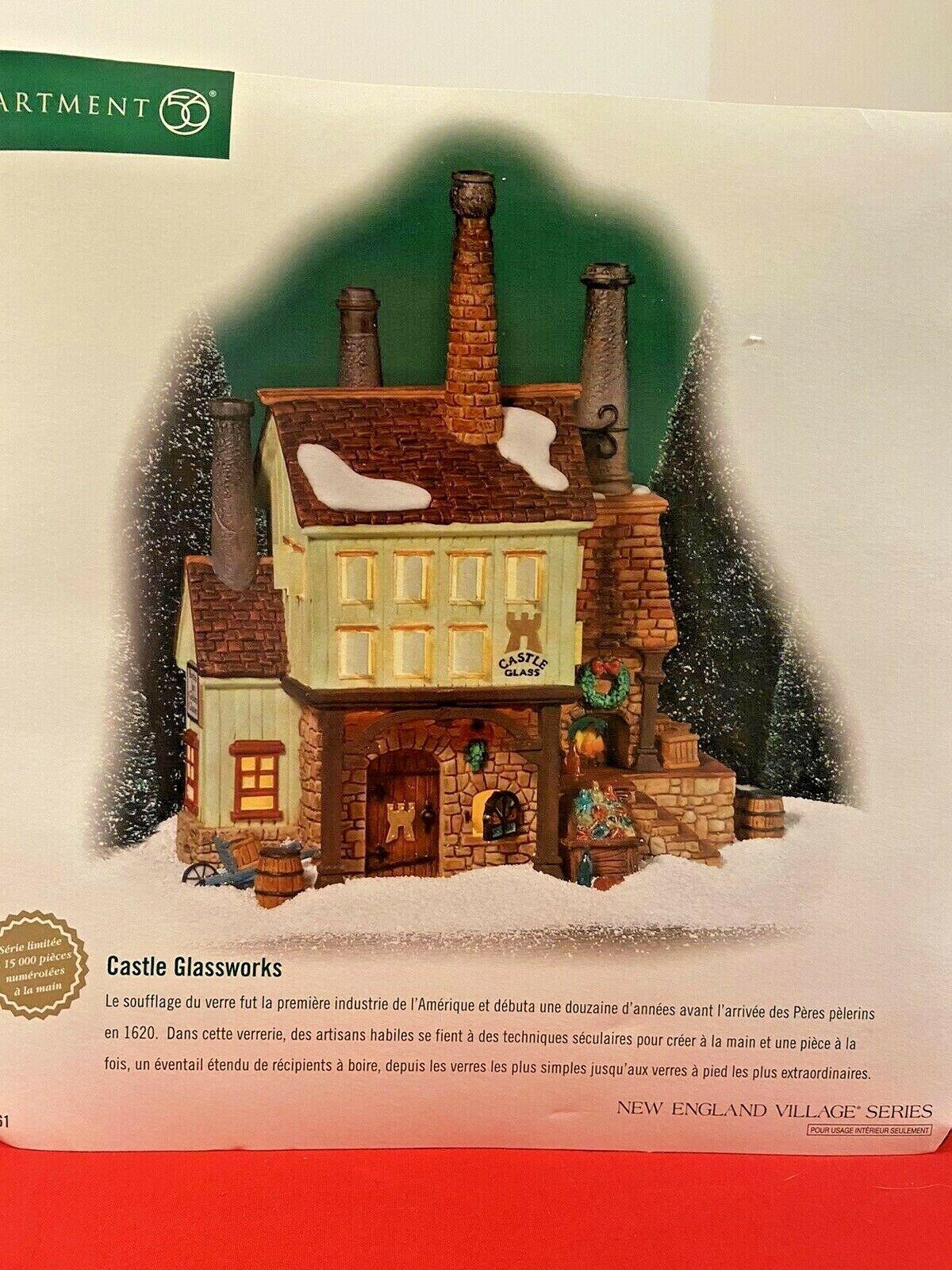 Collectible - Department 56 Castle Glassworks - Grannies Garage