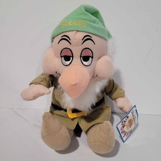 Plush - Walt Disney Dwarf Sleepy – Grannies Garage