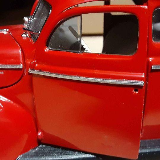 Classic Car - 1940 style FORD Deluxe coupe Model car - Grannies Garage