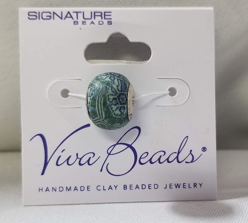 Jewelry - Viva Beads Polymer Clay Bead Midnite Mist Series - Grannies Garage