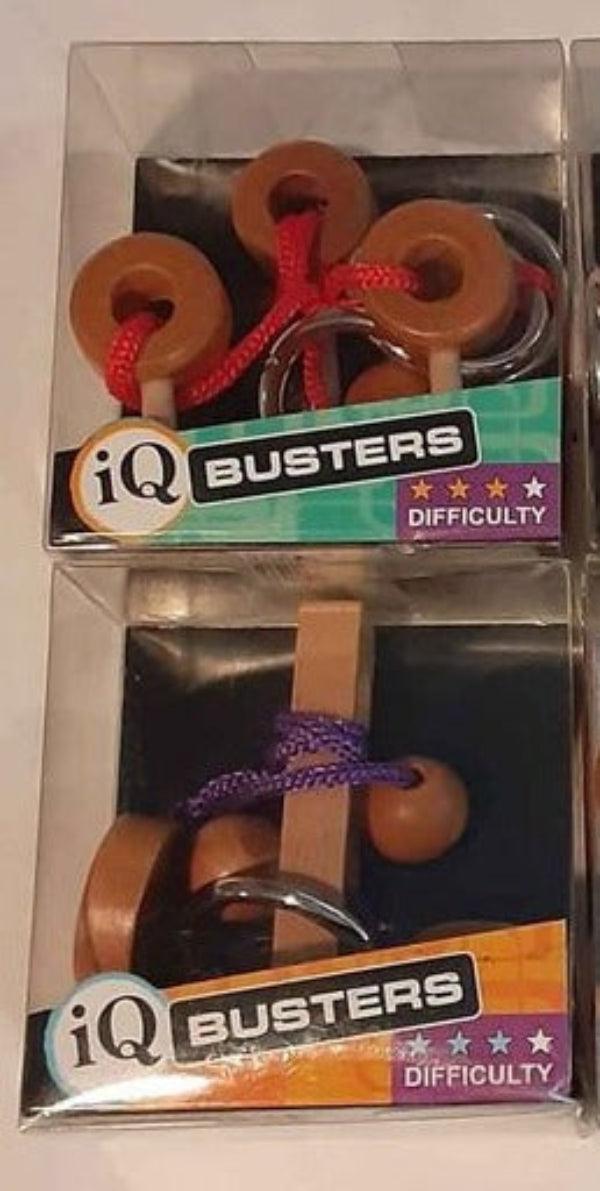 Toys - Both IQ Busters - 2 different puzzles - Grannies Garage