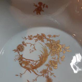 Vintage - Exclusivite Chamart limoges Bird of Paradise bowl - Grannies Garage