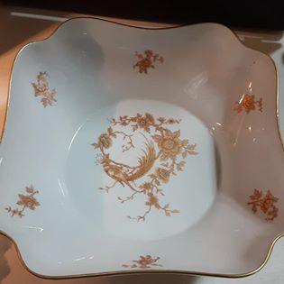 Vintage - Exclusivite Chamart limoges Bird of Paradise bowl - Grannies Garage