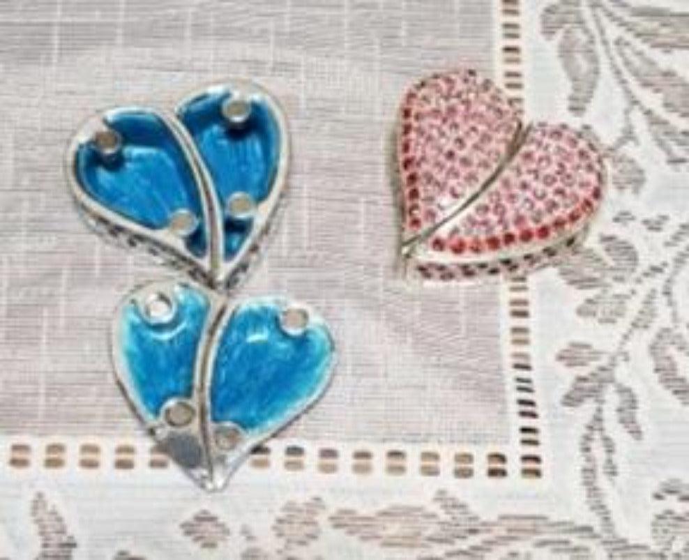 Jewelry Red Heart Trinket Box - Grannies Garage