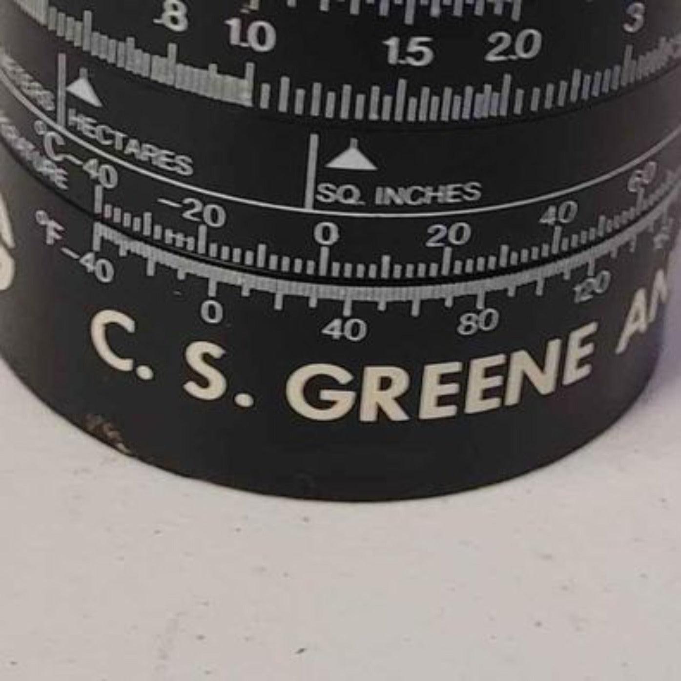 Tools - Metric Converter cup C.S. Greene Advertising - Grannies Garage