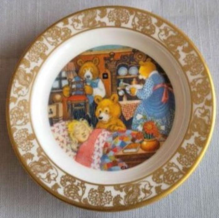 Antique 20 nursery rhyme plates - Grannies Garage