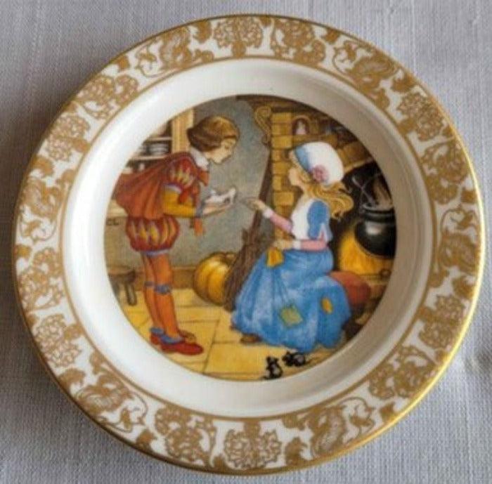 Antique 20 nursery rhyme plates - Grannies Garage