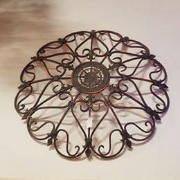 Home Decor- Rod Iron Wall Decor - Grannies Garage