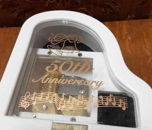Music Box - 50th Anniversary "You Light up my Life" Piano - Grannies Garage