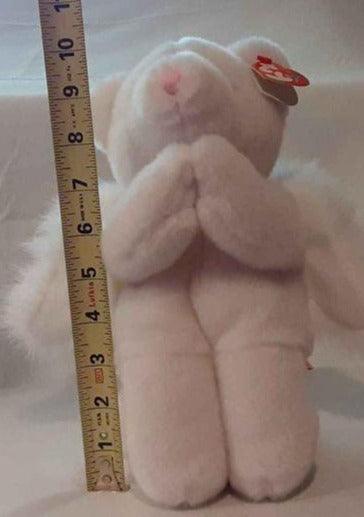 Plush - Toy Beanie Baby praying angel bear - Grannies Garage