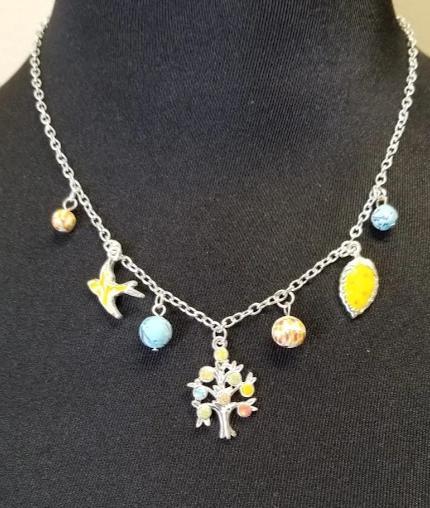 Jewelry - Viva Beads Necklace Charm Pumpkin Spice - Grannies Garage