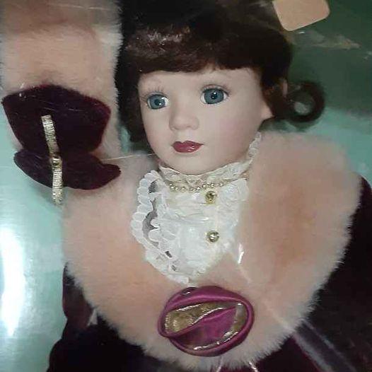 Dolls- Rose Genuine Porcelain Doll #18799 - Grannies Garage