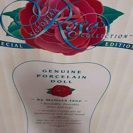 Dolls- Rose Genuine Porcelain Doll #18799 - Grannies Garage