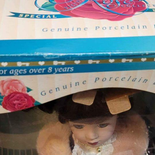 Dolls- Rose Genuine Porcelain Doll #18799 - Grannies Garage