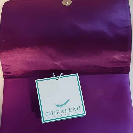 Shiraleah Ellen clutch purse magenta