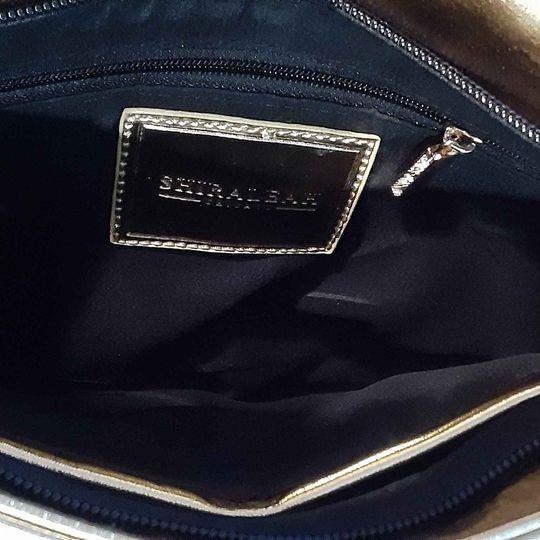 Shiraleah clutch Gold Vesper purse - Grannies Garage