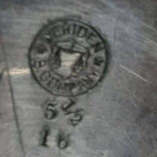 Vintage Silver Tray with markings tiger c1870 - Grannies Garage