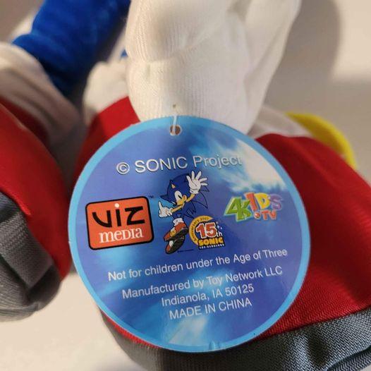 Plush - Sonic Hedgehog NEW! - Grannies Garage