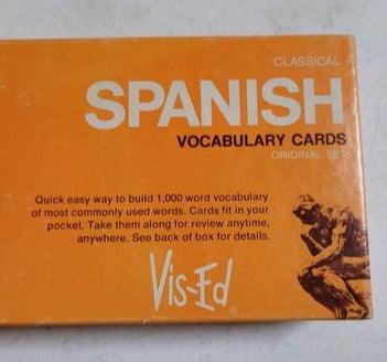 Educational Toys - Spanish Vocabulary Cards - Grannies Garage