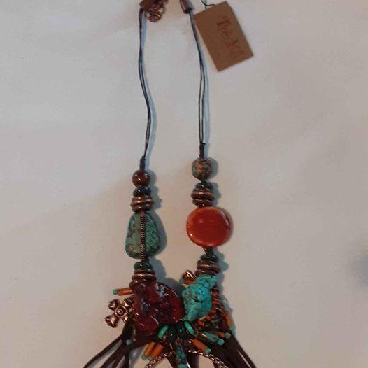 Jewelry -Treska 1 strand beaded necklace #1 New with tags, - Grannies Garage