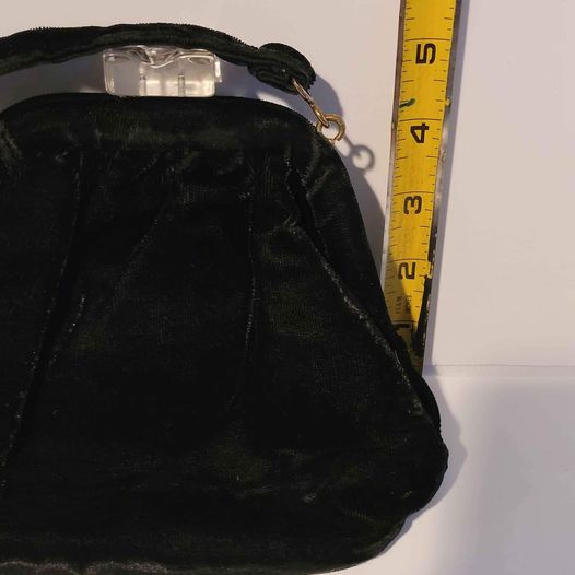 Accessories - Black Velvet Clutch Purse