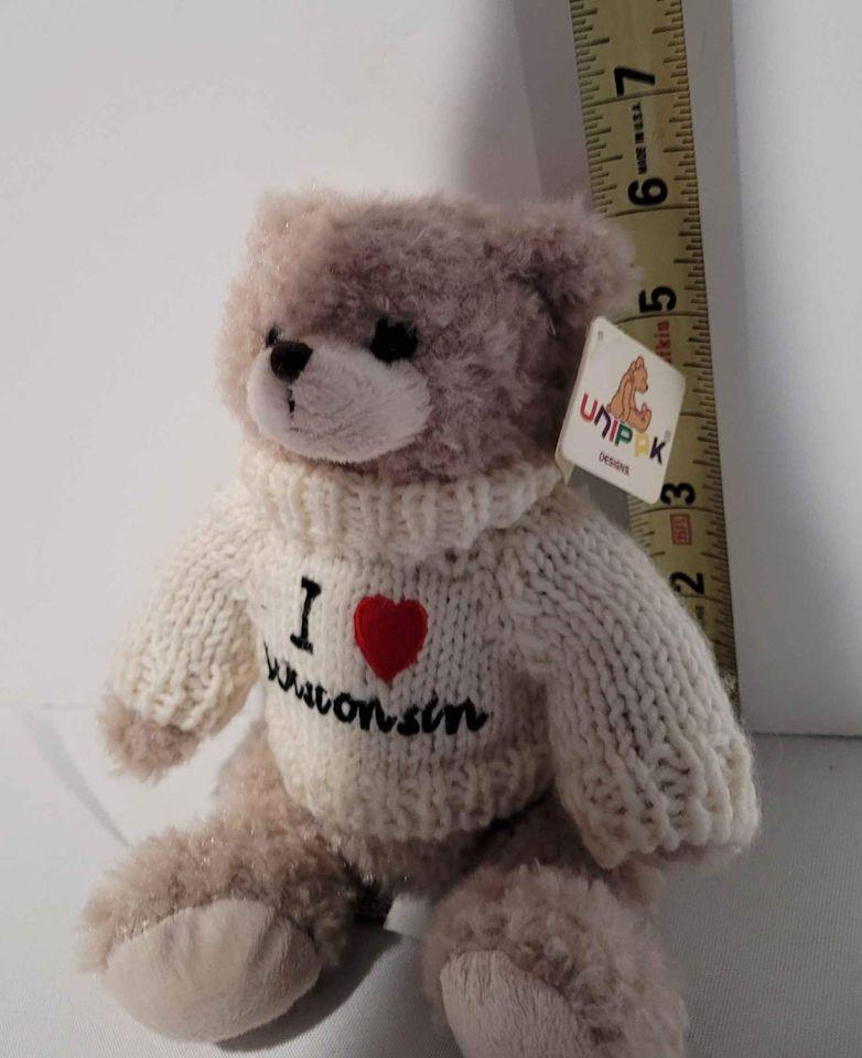 Plush - I Love Wisconsin Unipak Bear