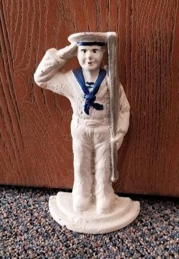 Home Decor - Cast Metal Sailor Doorstop - Grannies Garage