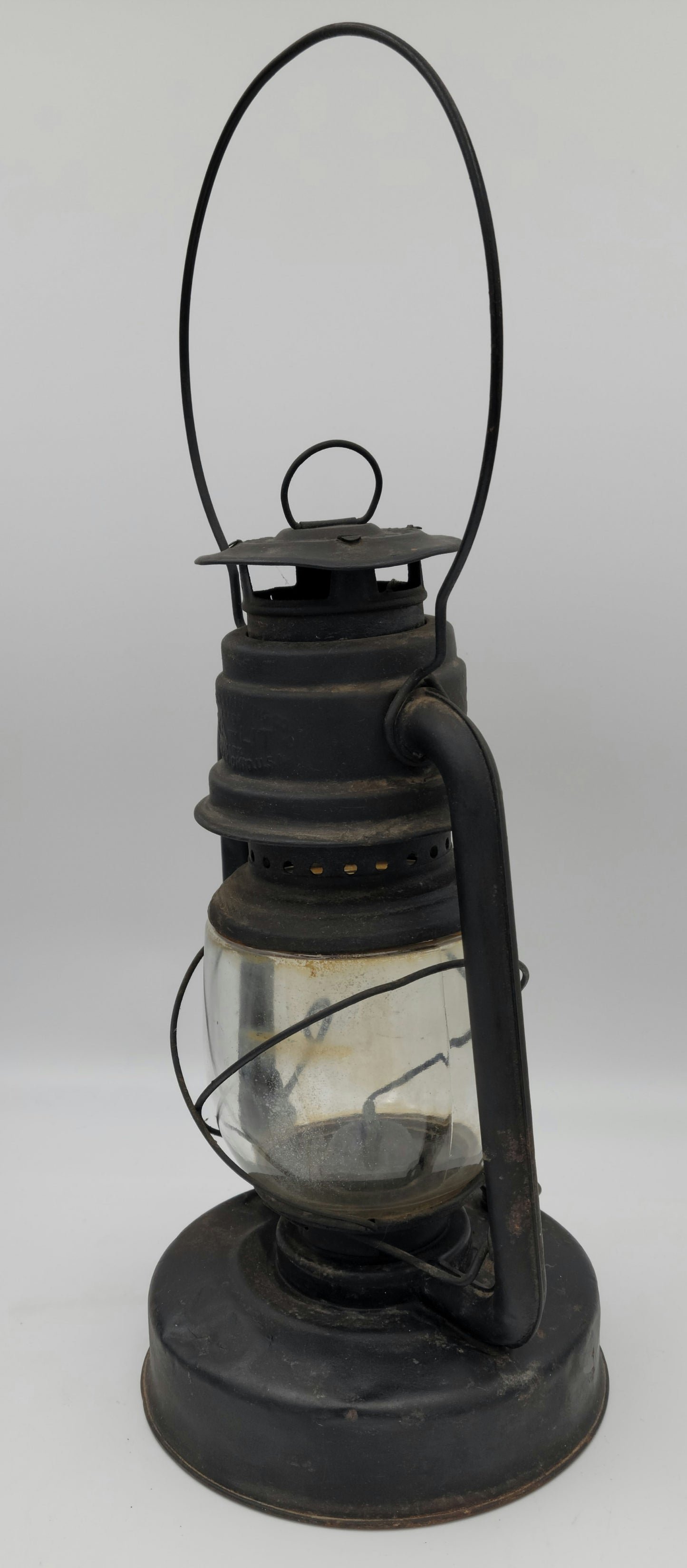 VINTAGE Sta Lit Warren Stamping Lantern - 14" Height