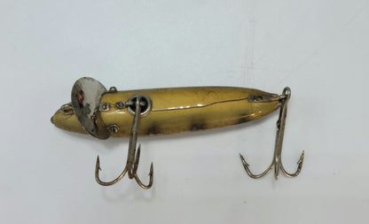 Heddon Fishing lure Dowagiac Minnow with paper and box.1920 to 1927
