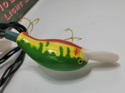 Sport - Fishing 10 Lure Light Set By Rivers Edge-  newer with box