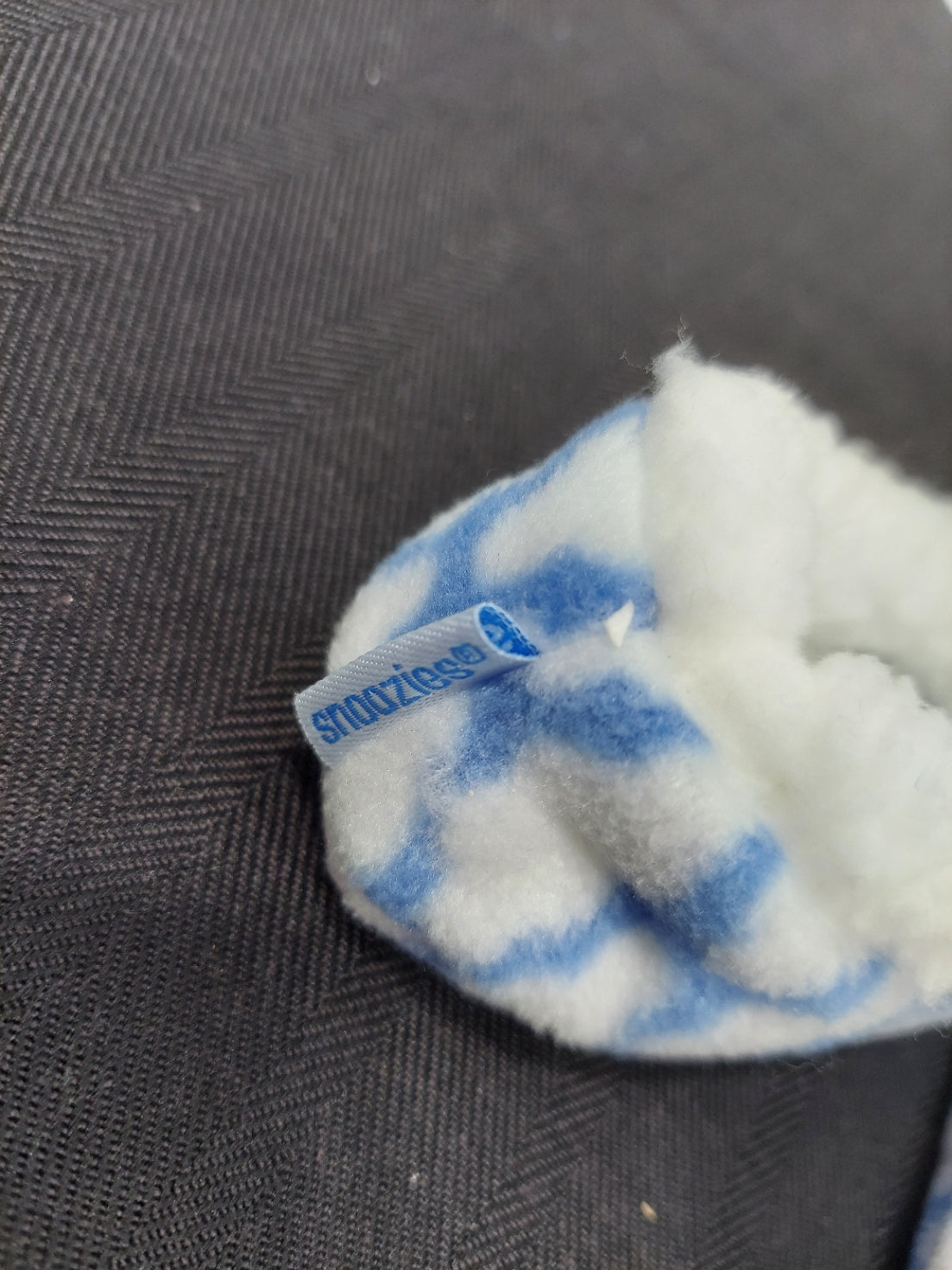 Snoozies Slippers - Baby Blue 3 to 6 Months