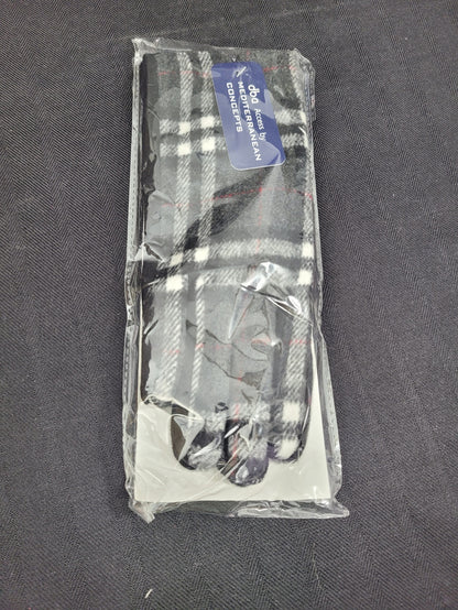 Accessories Black/White Gloves New Touchscreen Plaid Women’s Gloves Black Gray White Pink