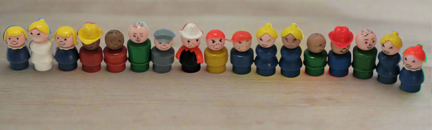 Vintage - Fisher Price People -  Collectible