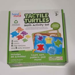 Game - Tactile Turtles Math Activity Set NEW includes 20 activities