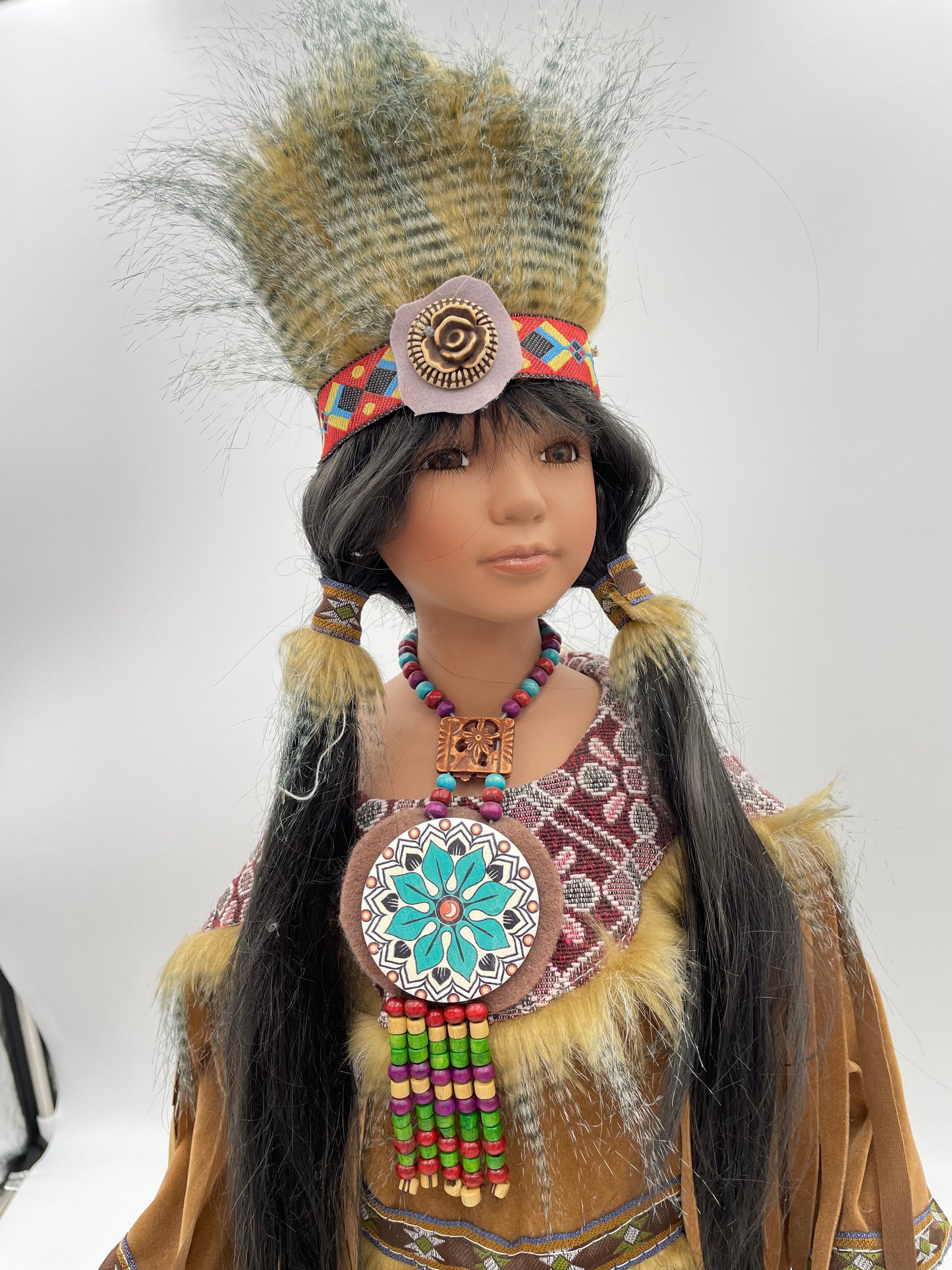 Golden keepsakes native american doll sales
