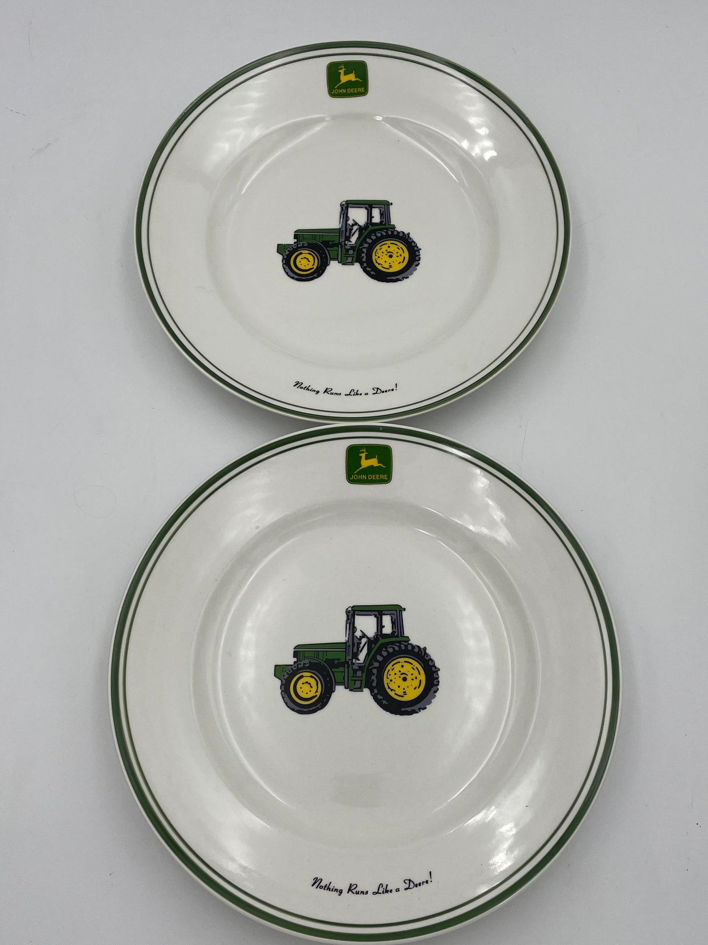 Collectible - John Deere Plates - Set of 2