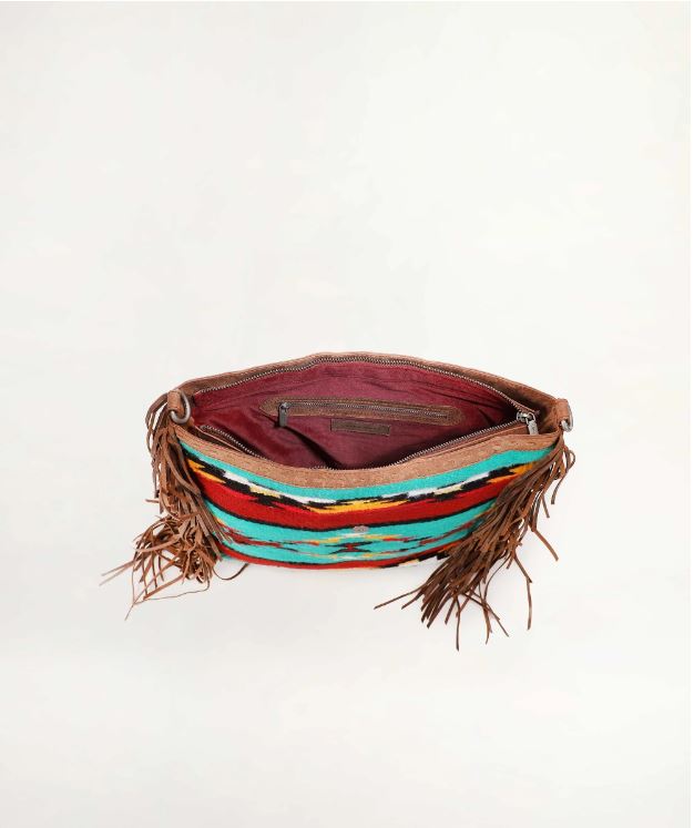 Long Chap Cowhide Tassle Bag