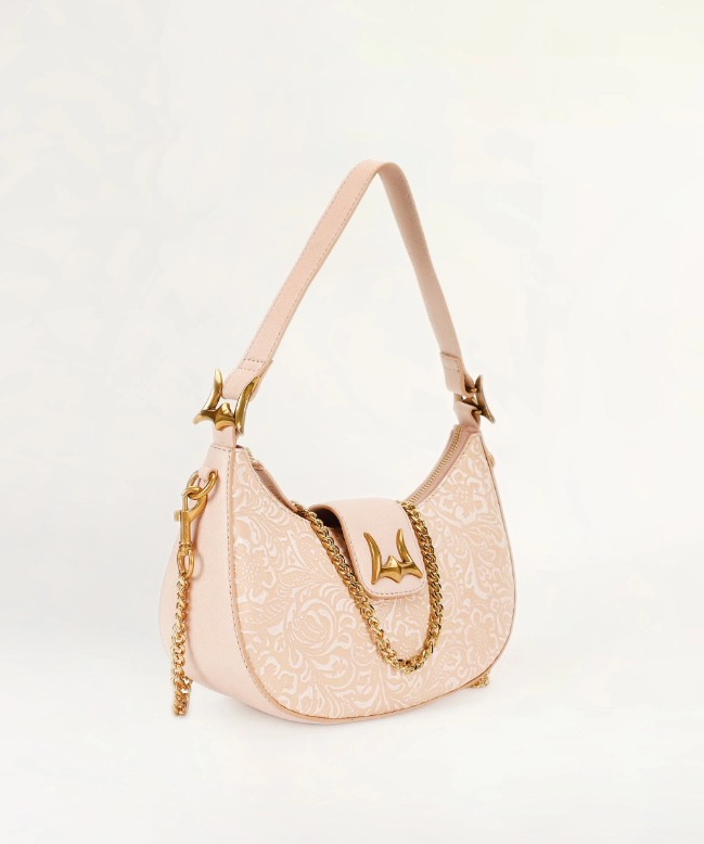 LOYAL West Hobo Medium Purse Beige Floral