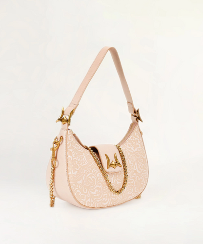 LOYAL West Hobo Medium Purse Beige Floral