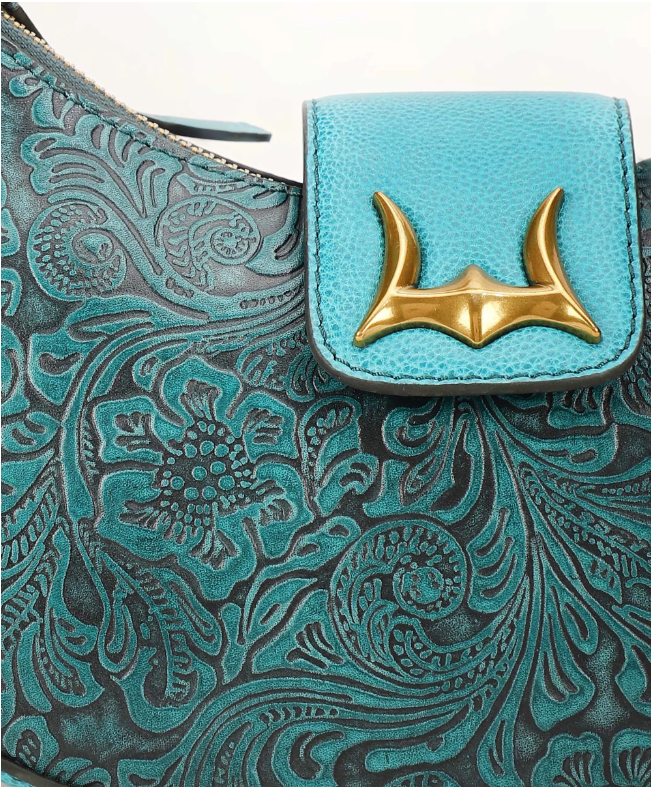 LOYAL West Hobo Medium Purse Beige Floral