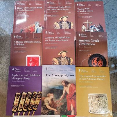 Books - 9 History Course Guidebooks