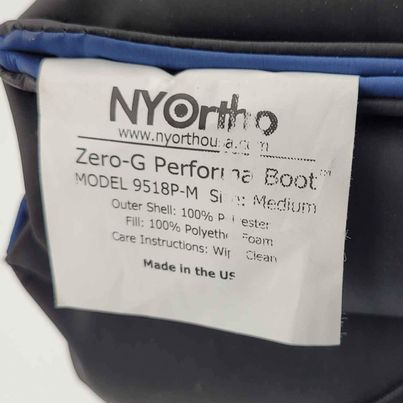 Health - Zero G Proformance boot  model NY Ortho 9518P-M