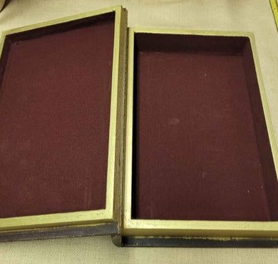 Box -  King James and William Shakespeare Bible / Treasure Storage Box