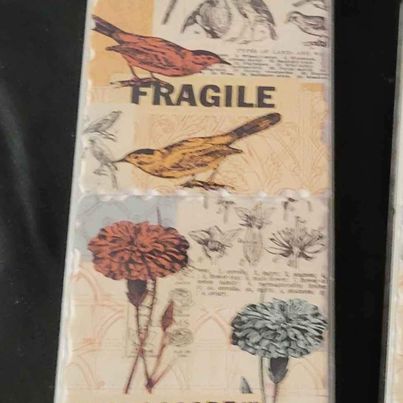 SOLD OUT -Coasters Set of 4 Microscope Fragile