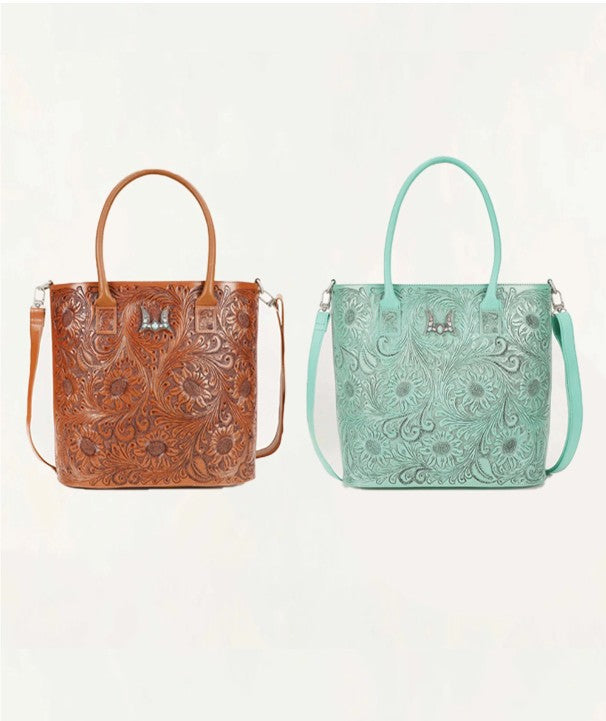 DROVER LARGE BAG TURQUOISE or BROWN