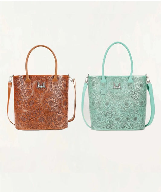 DROVER LARGE BAG TURQUOISE or BROWN