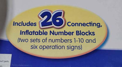 Game - Inflatable number blocks NEW -