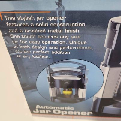 Kitchen -  Black & Decker Automatic Jar Opener New